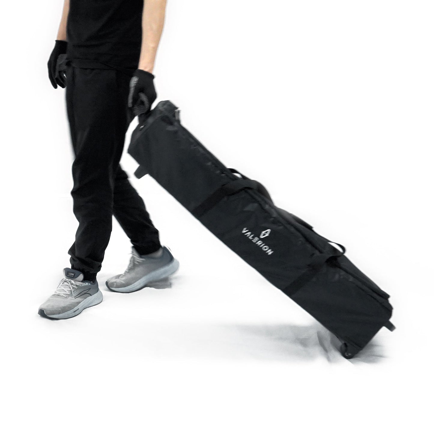 Écran Valerion portable pliable blanc mat pour camping en extérieur