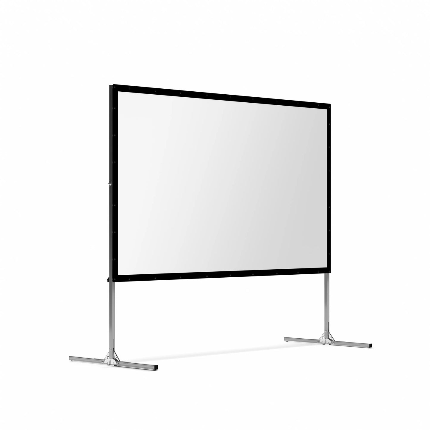 Écran Valerion portable pliable blanc mat pour camping en extérieur