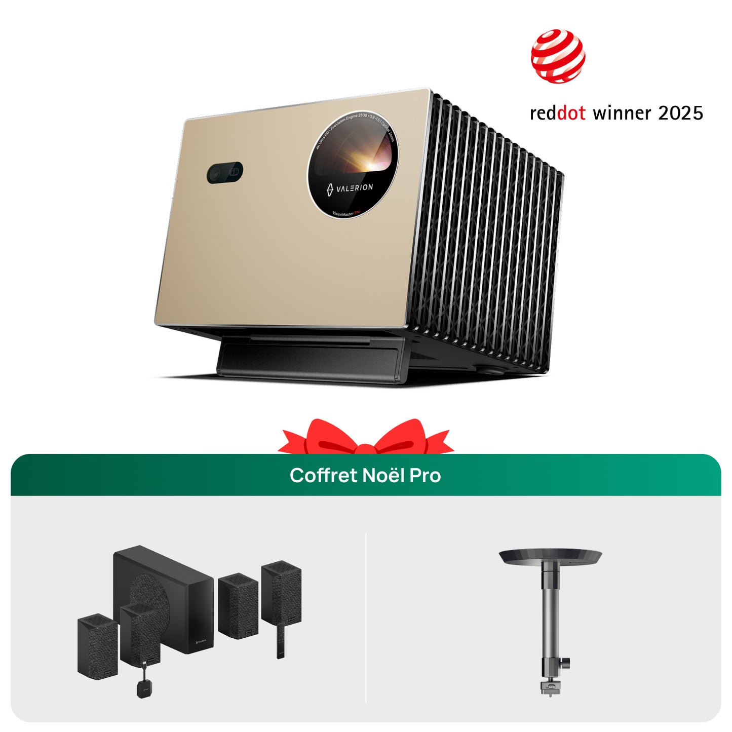 Valerion Pro2 & Pro Édition Théâtre Audio Dolby Atmos avec Supports