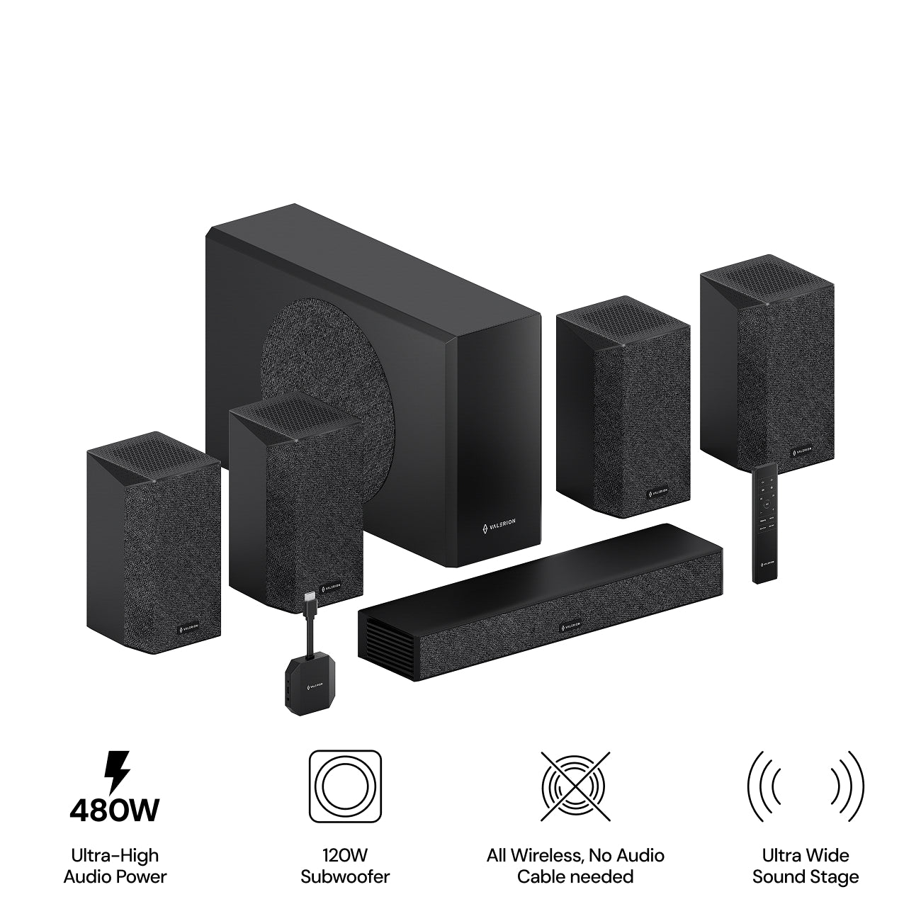Valerion Thunderbeat Système de haut-parleurs