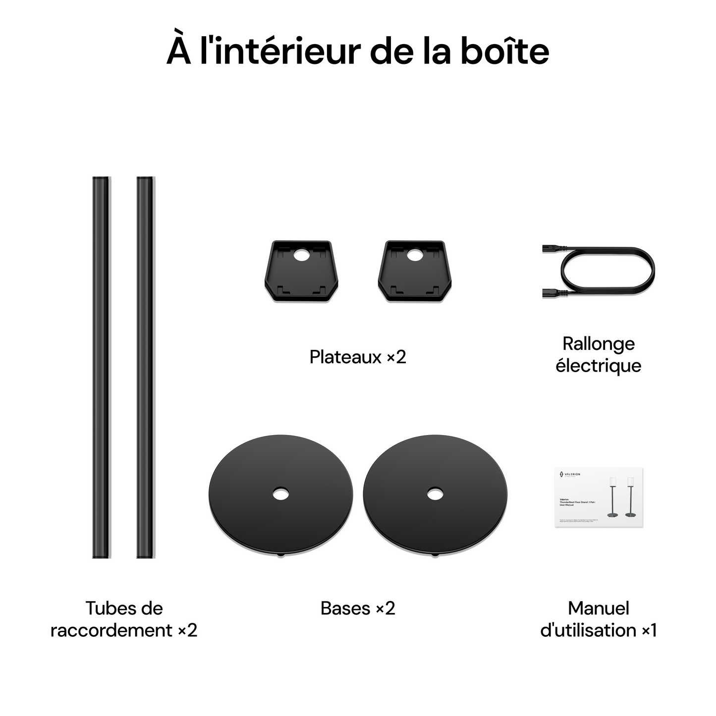 Support de Sol pour Système Audio Thunderbeat