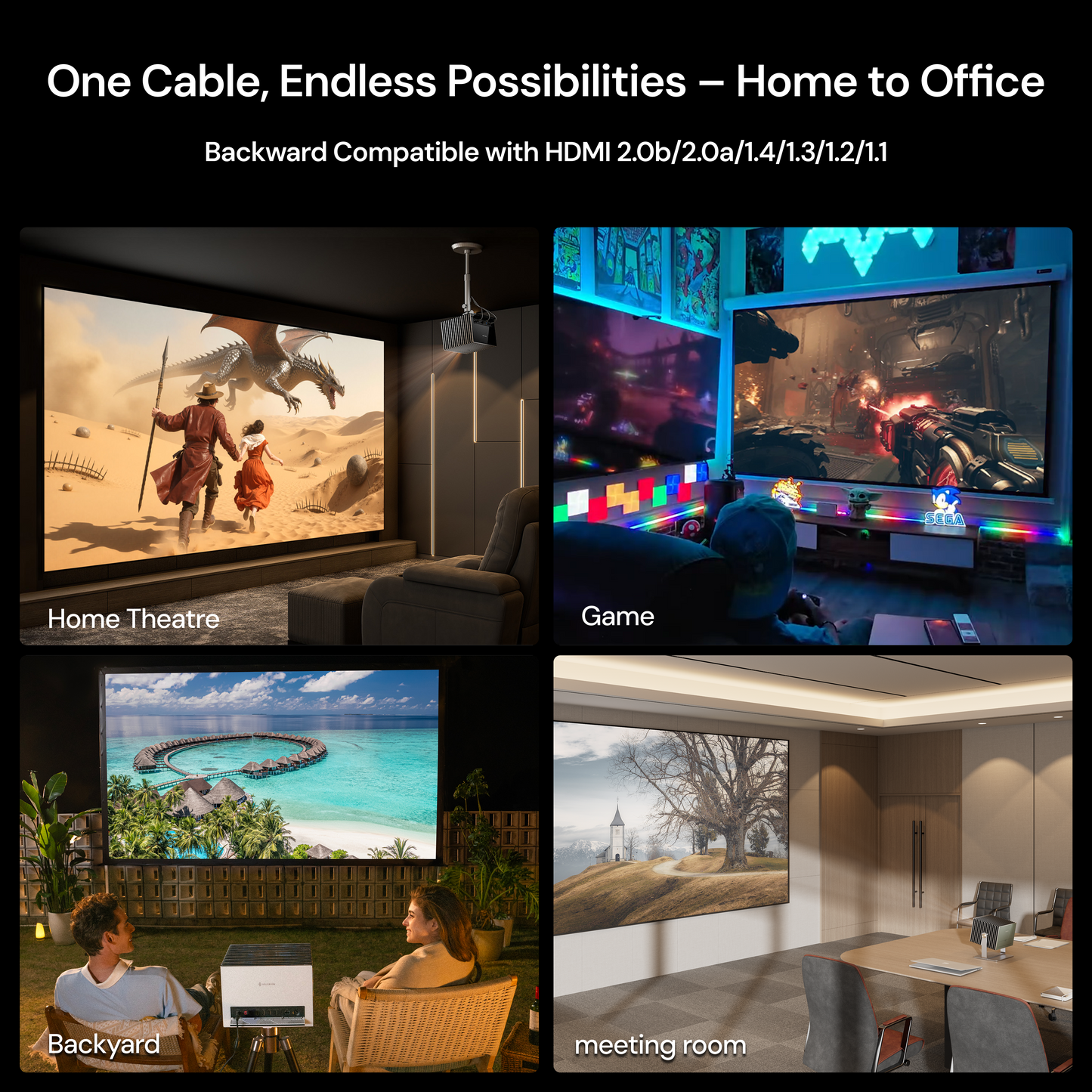 Valerion Câble Ultra-High Speed Certifié HDMI® 2.1