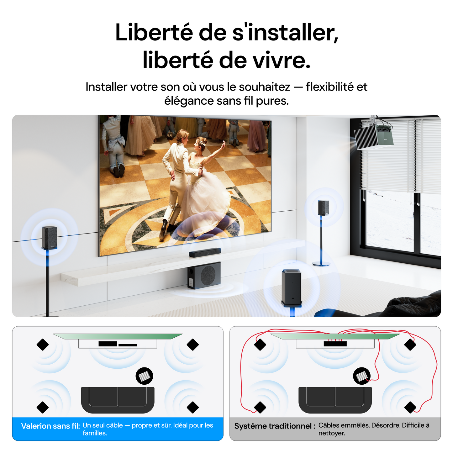 Valerion Thunderbeat Système de haut-parleurs