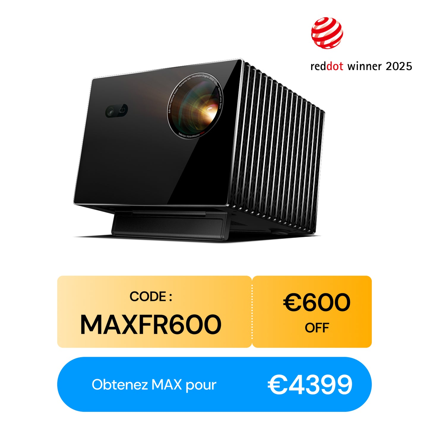 Valerion VisionMaster Max | Projecteur laser triple RGB 4K