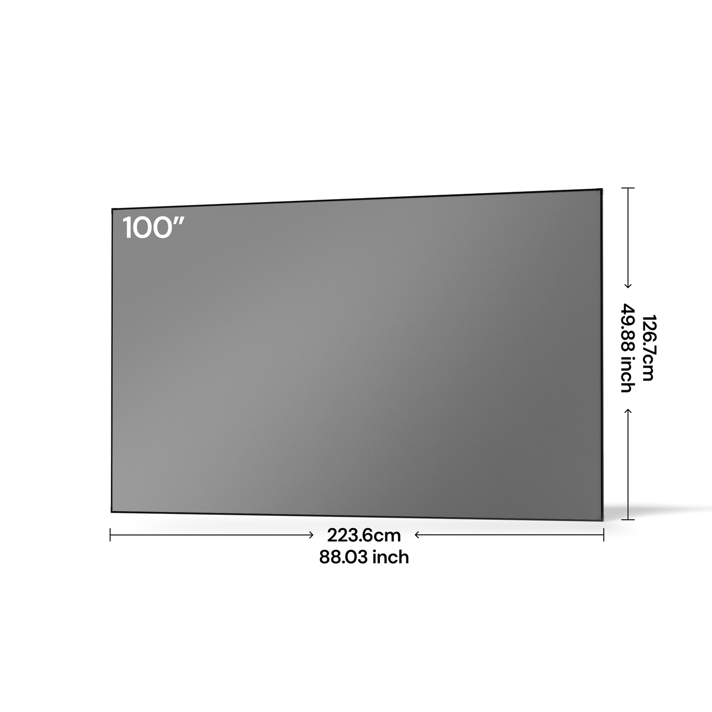 Écran Valerion Fresnel Anti-lumière ambiante 100"/120"