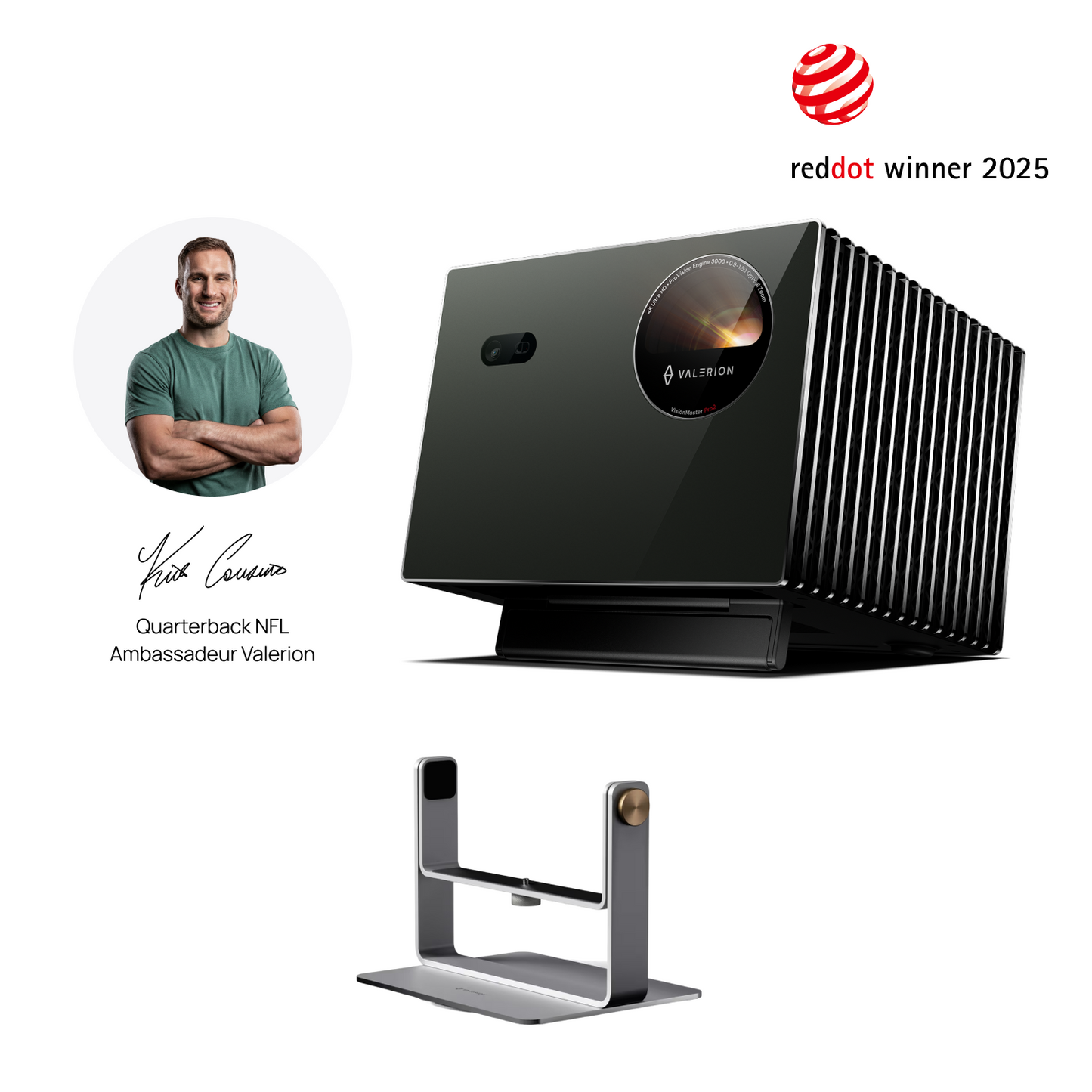 VisionMaster Pro2 + Support Adapté Élégant