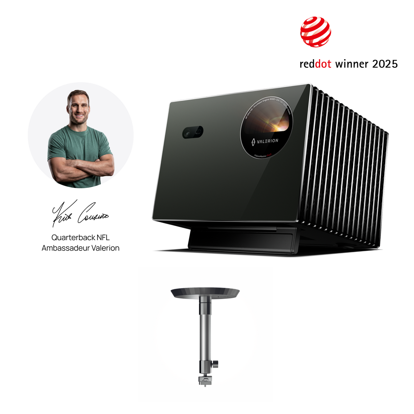 VisionMaster Pro2 + Support Adapté Élégant