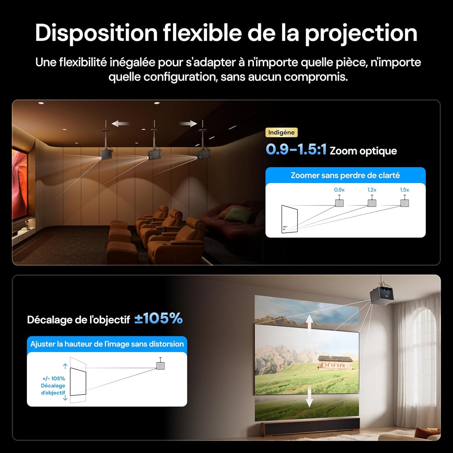 Valerion VisionMaster Max | Projecteur laser triple RGB 4K