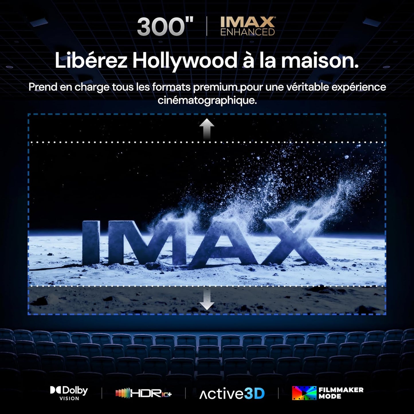 Valerion VisionMaster Max | Projecteur laser triple RGB 4K