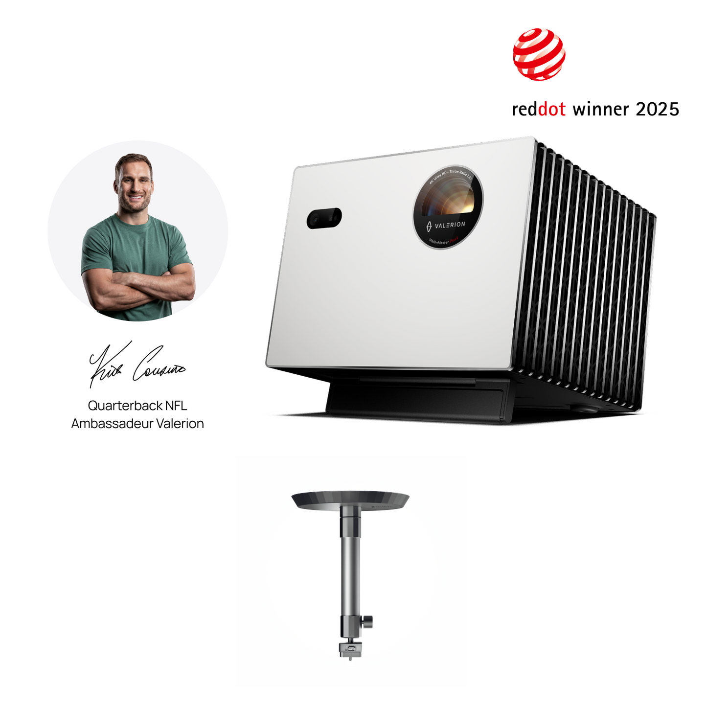 StreamMaster Plus2 + Support Adapté Élégant