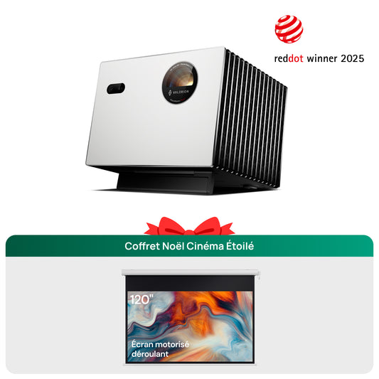 StreamMaster Plus2 + Écran motorisé déroulant Valerion